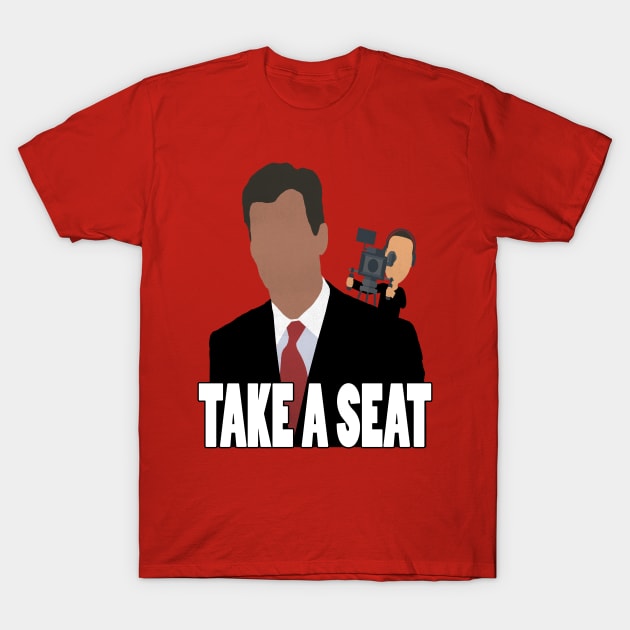 Take A Seat T-Shirt by kurticide